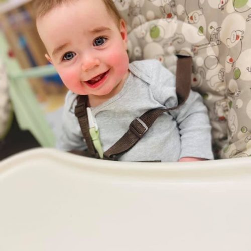 Happy babies at the best daycare in Westchester